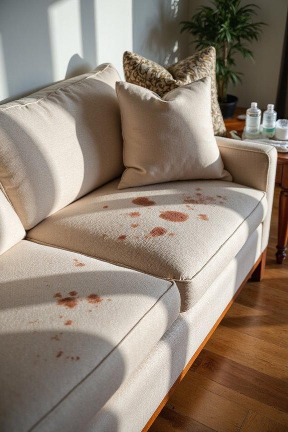 blood stain fabric analysis