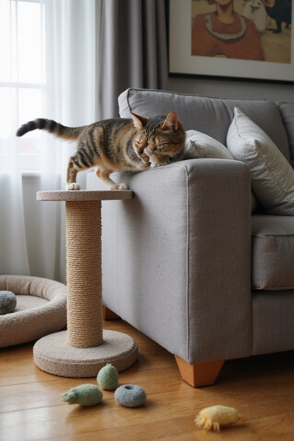 cats scratch for instinct
