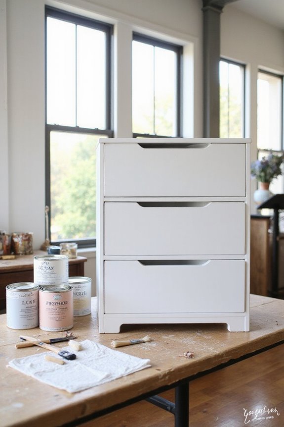 choosing paint for laminate