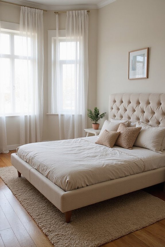 choosing tufted platform bed
