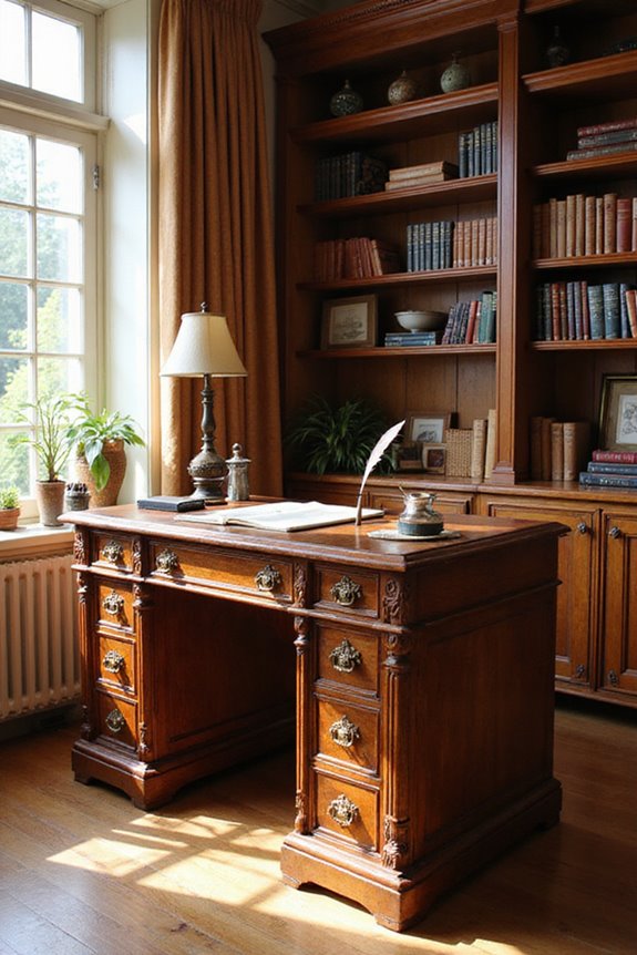 choosing vintage writing desk