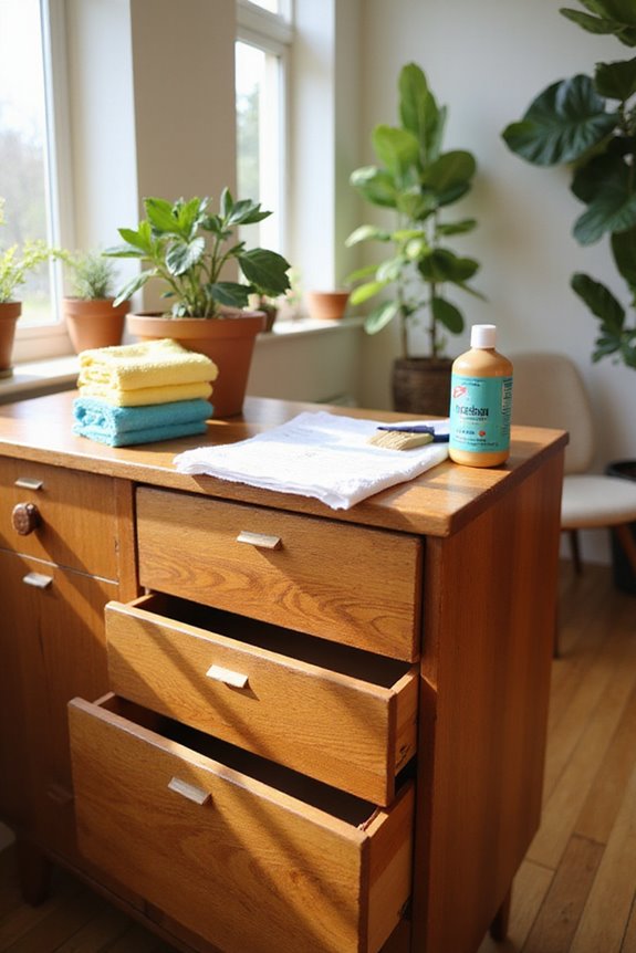 clean repair donate furniture