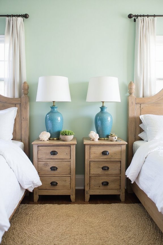 coastal bedside table considerations