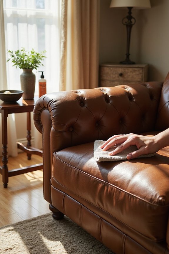 essential leather cleaning practices