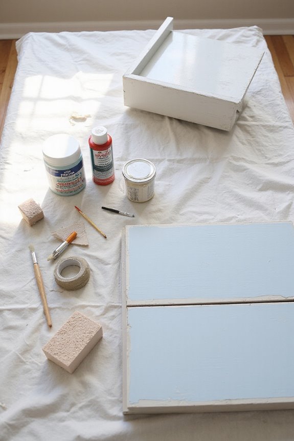 essential materials for painting