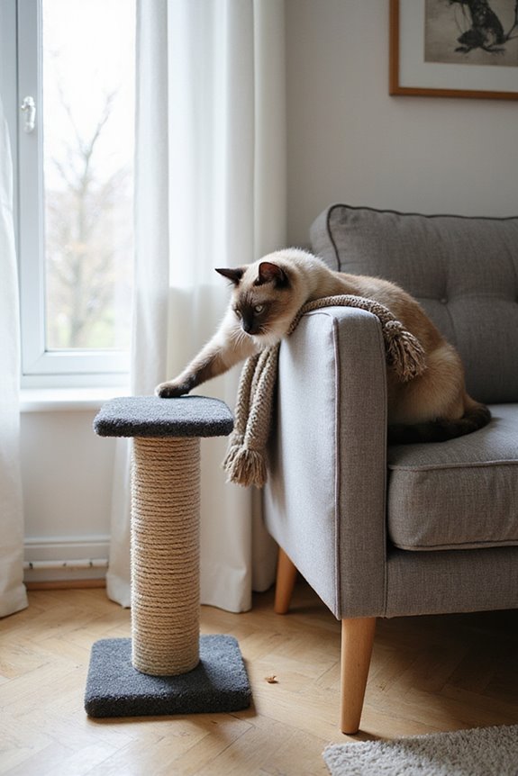 feline scratching behavior triggers