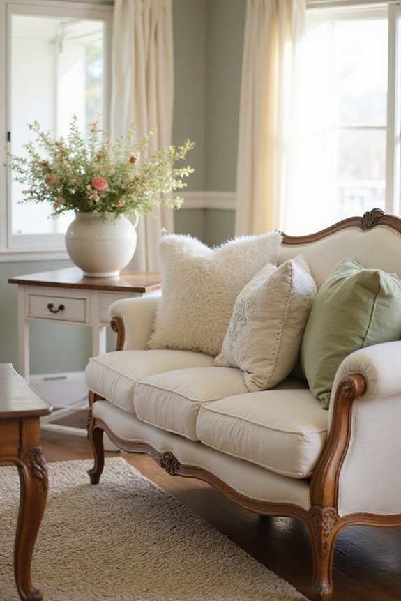 frame material and upholstery