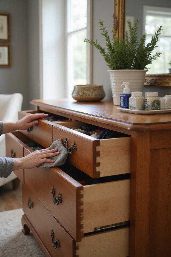 furniture cleaning and inspection