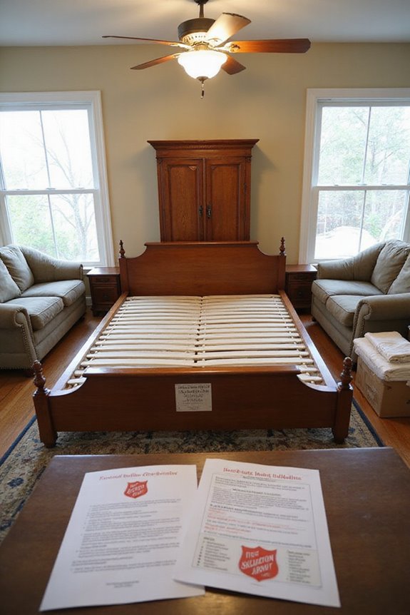 furniture donation eligibility criteria
