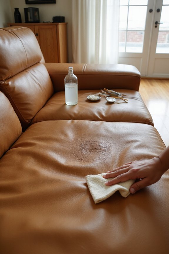 leather stain removal techniques