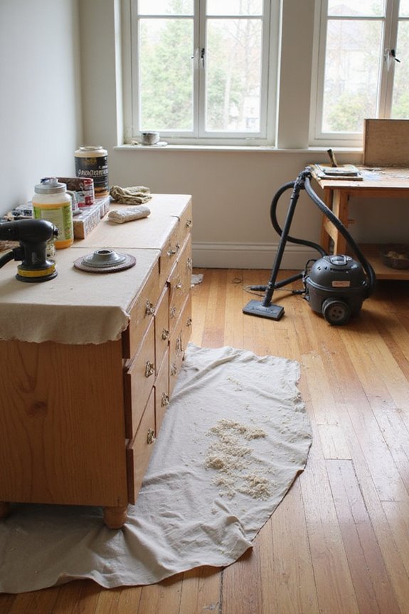 preparation for wood staining