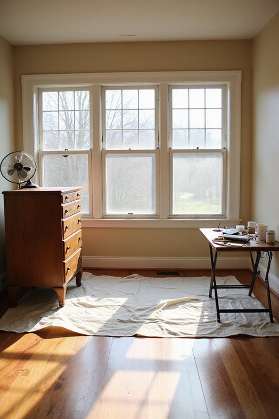 prepare safe organized workspace