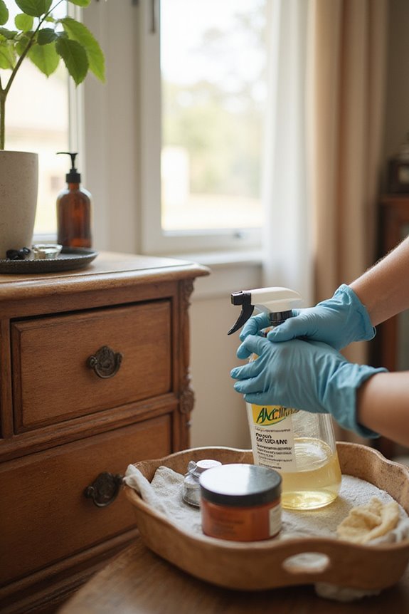 protect wood furniture properly