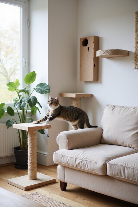 provide scratching post alternatives