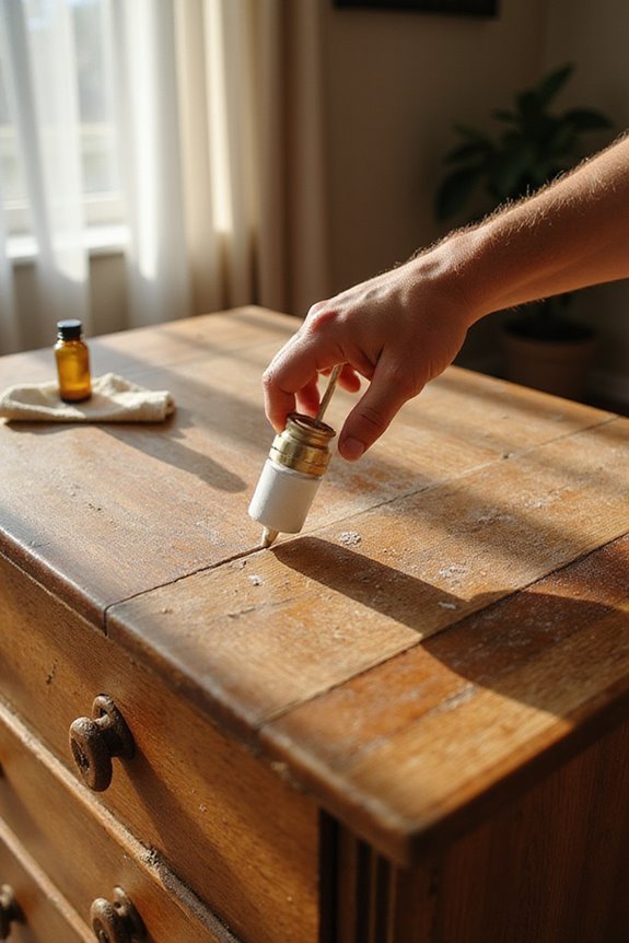 seal and protect wood furniture