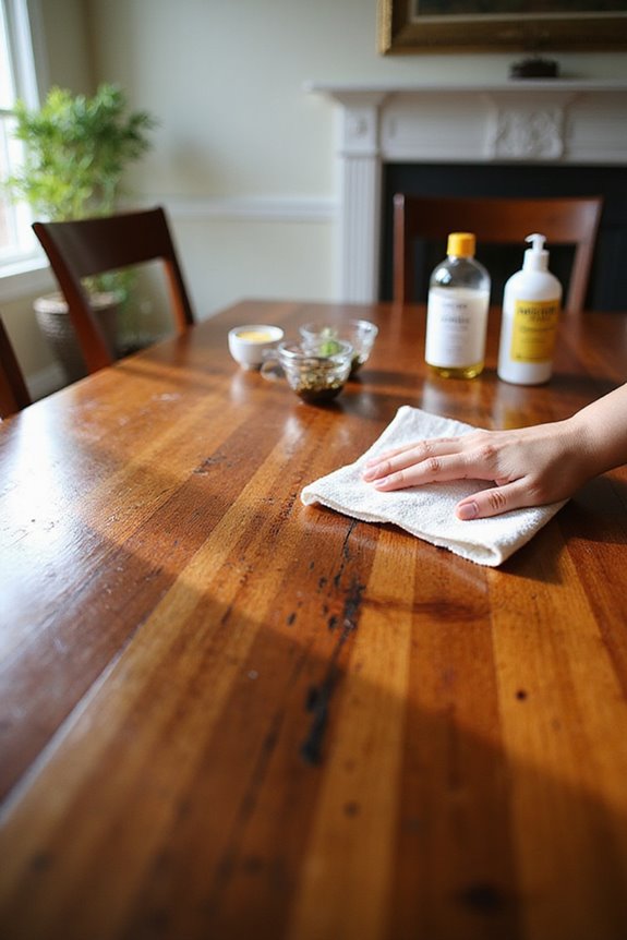 stain removal techniques for furniture