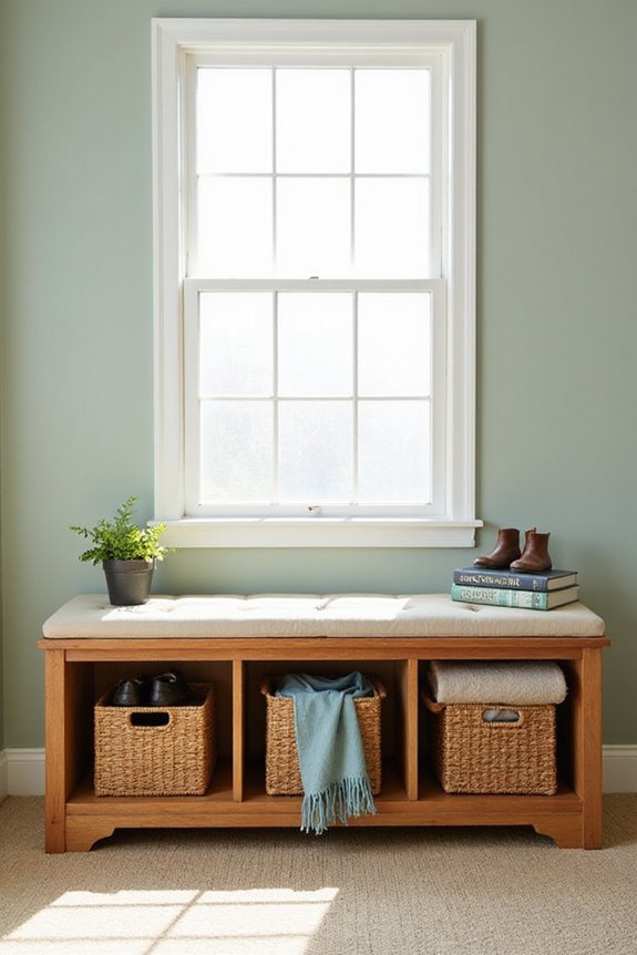 stylish functional storage seating