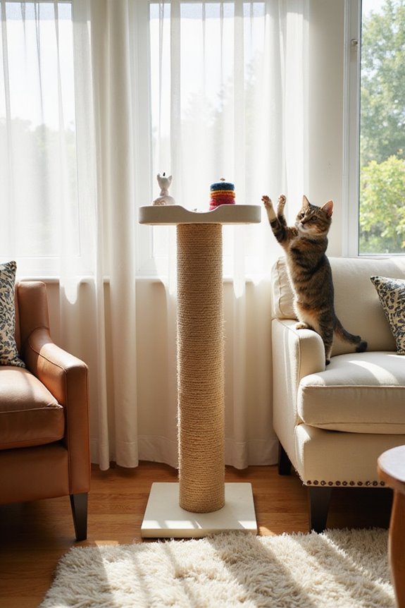 stylish scratching posts benefit