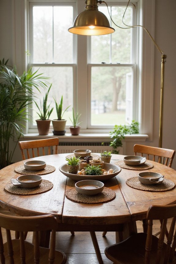 symbolic furnishings enhance spirituality