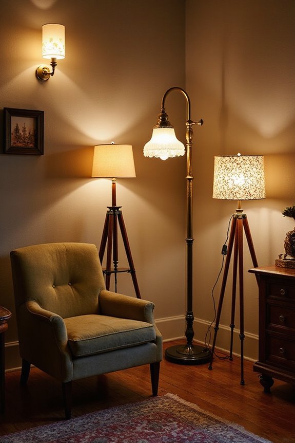timeless vintage floor lamps